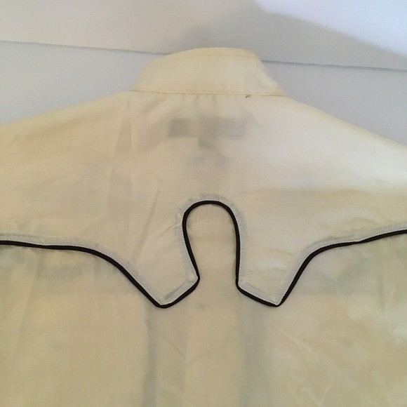 El Señor de los Cielos Cowboy Shirt Embroidered Long Sleeve spurs wooden buttons - Picture 8 of 8